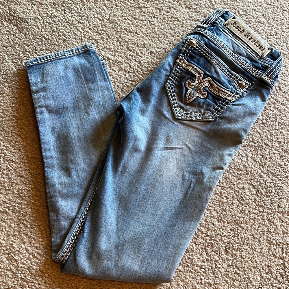 Rock Revival distressed Jegging